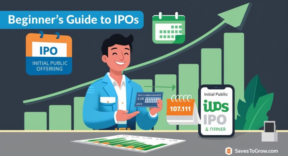 Indian investor happily receiving a stock certificate