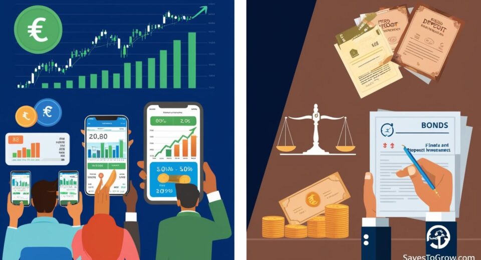 between equity and debt investments