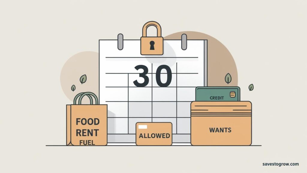 calendar marked 30 days